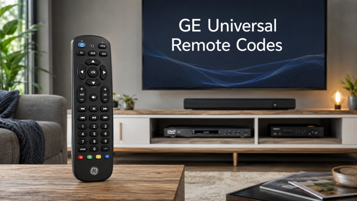 GE Universal Remote Codes