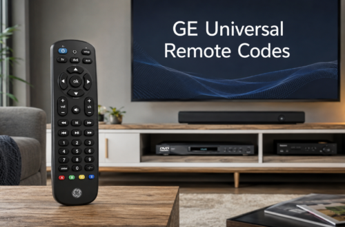 GE Universal Remote Codes